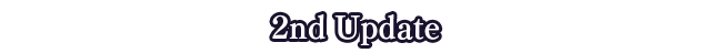 2nd Update