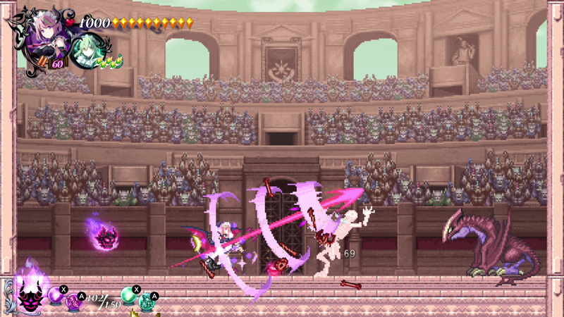 Kirika's new Royal Arms will unleash a powerful attack, comboing up to 3 times!01