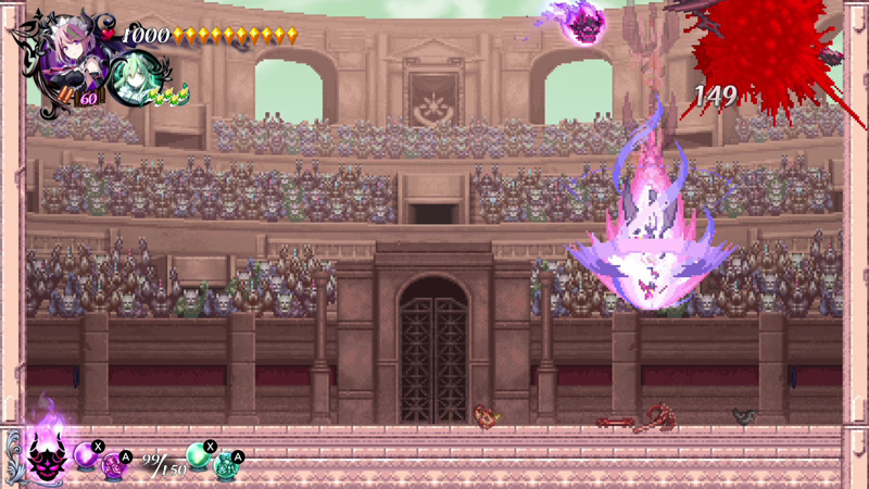 Kirika's new Royal Arms will unleash a powerful attack, comboing up to 3 times!02